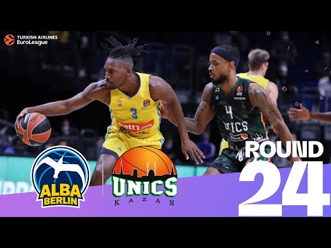 No mercy for UNICS in Berlin! | Round 24, Highlights | Turkish Airlines EuroLeague