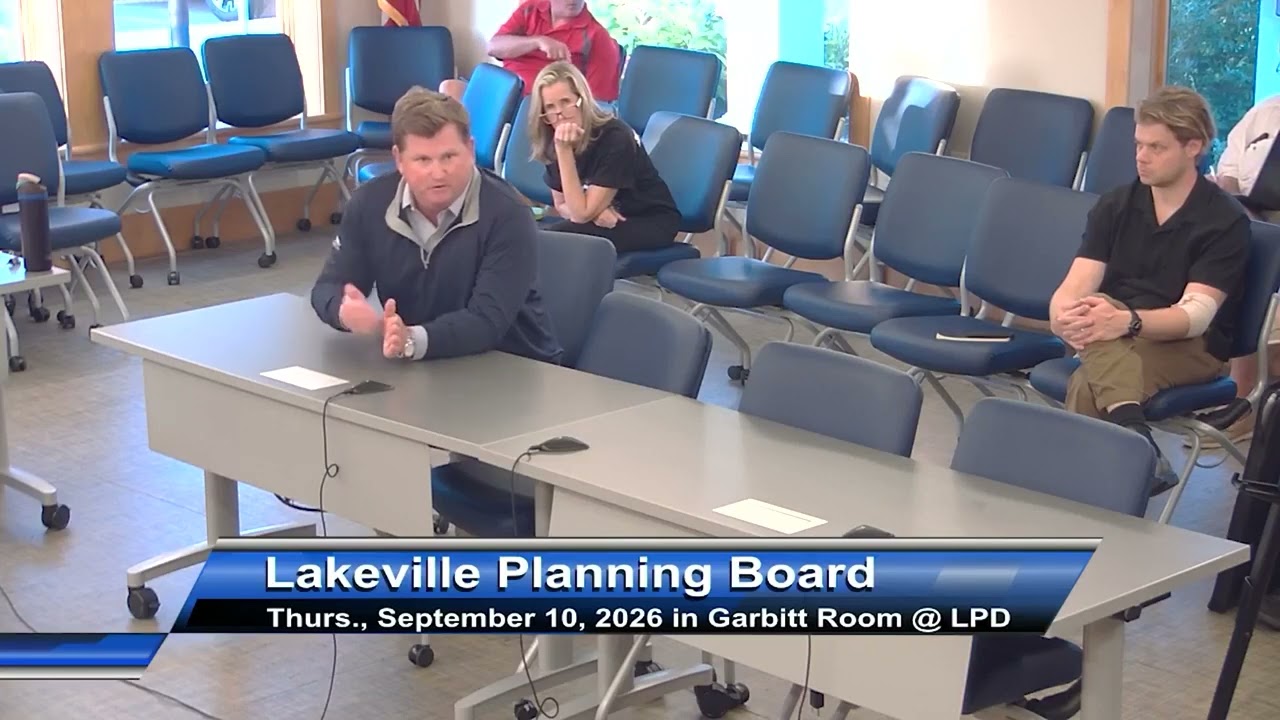 From the Planning Board