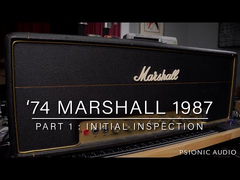 '74 Marshall 1987 | Part 1 : Initial Inspection