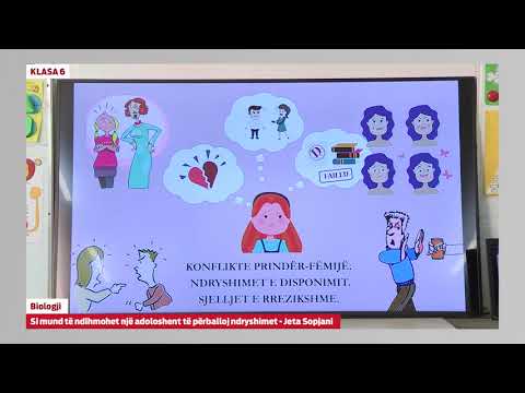 e Mesimi Klasa 6 - 6049 Biologji - Si mund të ndihmohet një adoleshent të përballoj ndryshimin