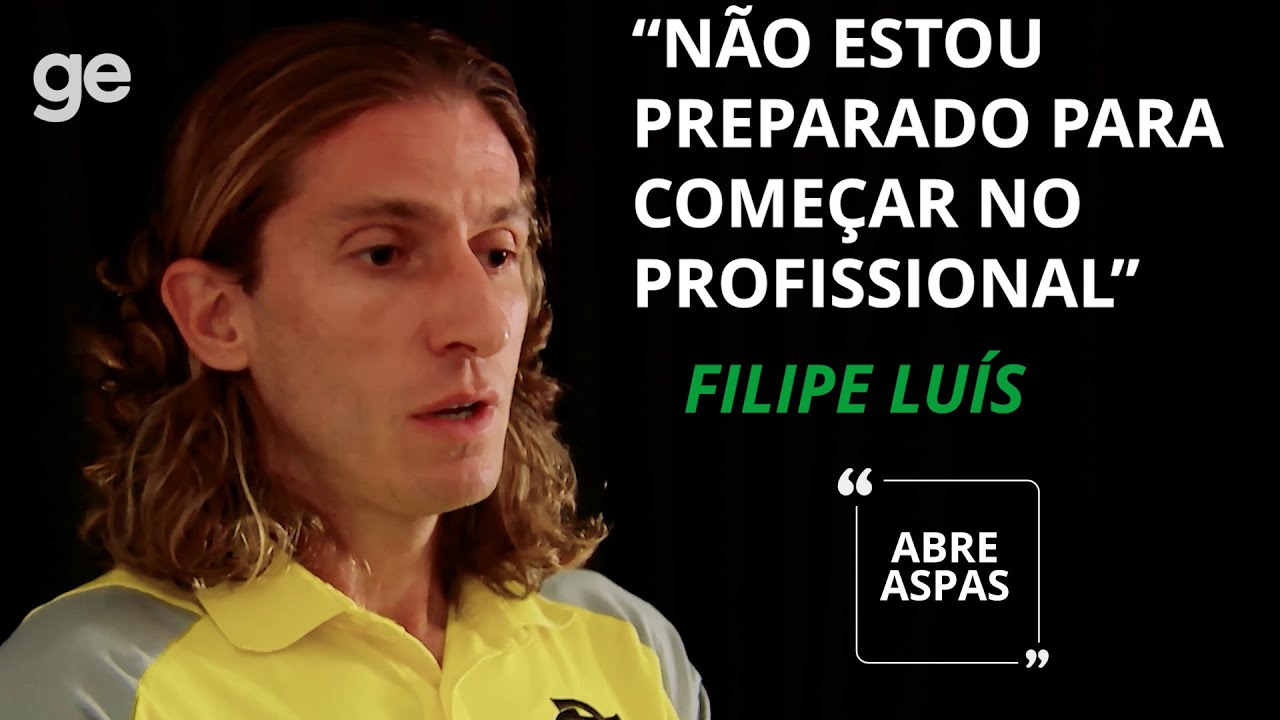 FILIPE LUÍS FALA DA VIDA DE TÉCNICO, RACISMO E SAÚDE MENTAL | ABRE ASPAS | ge.globo