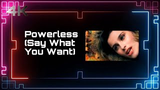Nelly Furtado - Powerless (Say What You Want) [Official 4K Music Video - Remastered]