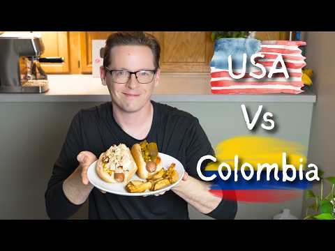 學最道地的英文：美國芝加哥熱狗 vs 哥倫比亞熱狗 🌭🇺🇸🇨🇴 | 聽得懂的輸入教學 (Learn Real-Life English: The Famous Chicago Hot Dog vs Colombian Hot Dog 🌭🇺🇸🇨🇴 |Comprehensible Input)