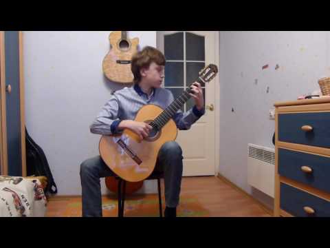 Лео Брауэр - Этюд №6 Omaggio a Sor (Leo Brouwer - Etude №6)