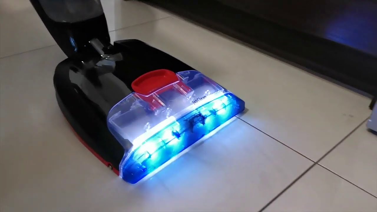 Vileda JetClean w trakcie pracy