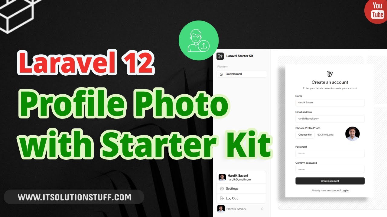 Laravel 12 Profile Picture Upload with Starter Kit