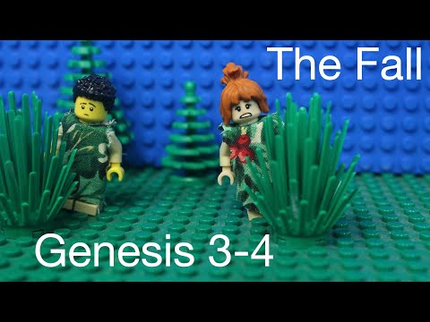 The Fall | Genesis 3-4 | Cain and Abel | Come Follow Me Old Testament | Lego Bible