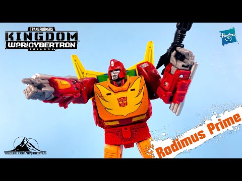 Transformers War for Cybertron Kingdom Commander Class RODIMUS PRIME Video Review