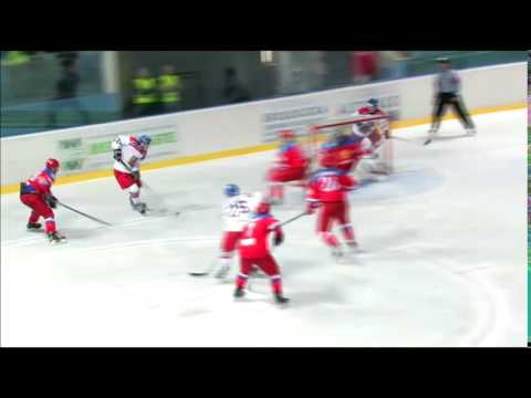 Aug 27, 2016 4Nations U20: Vlad Sukhachyov amazing save vs Czech