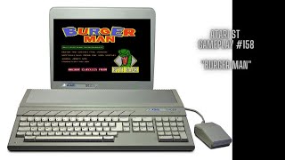 Burger Man (Atari ST / Gameplay)