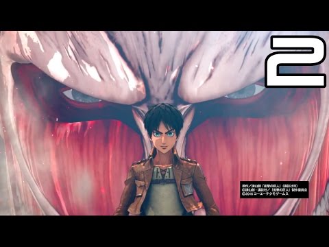THE COLOSSAL TITAN | ATTACK ON TITAN PS4 GAMEPLAY PART 2