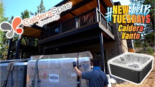 New Tub Tuesdays Caldera Vanto | Efficient Hot Tub for Modern High Sie