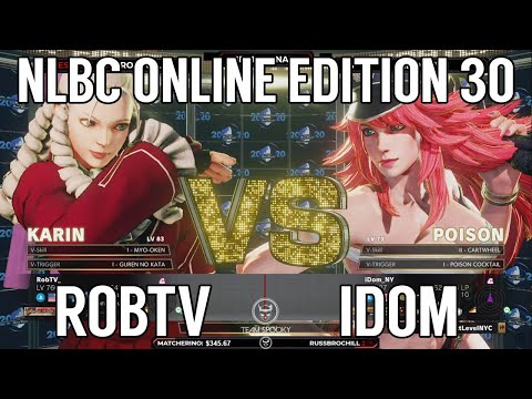 Street Fighter V Grand Final - RobTV vs iDom @ NLBC Online Edition #30