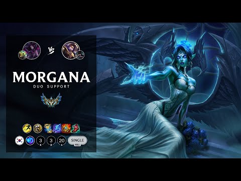 Morgana Support vs Blitzcrank - KR Challenger Patch 12.12