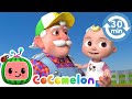 30 MIN LOOPED Old Macdonald Had A Farm CoComelon Kids Learning Videos ABCs And 123s