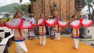 Traditional Dances at Ponagar Cham Towers, Nhatrang City 2023
