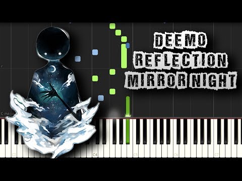 Deemo - Reflection Mirror Night - Piano Tutorial Synthesia (Download MIDI)
