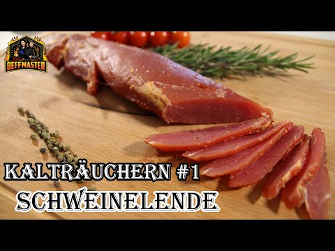 Kalträuchern #1 - Schweinelende ... schweinelecker 🐷