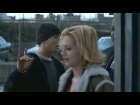 Eminem in Lose Yourself video with Detroit visual references