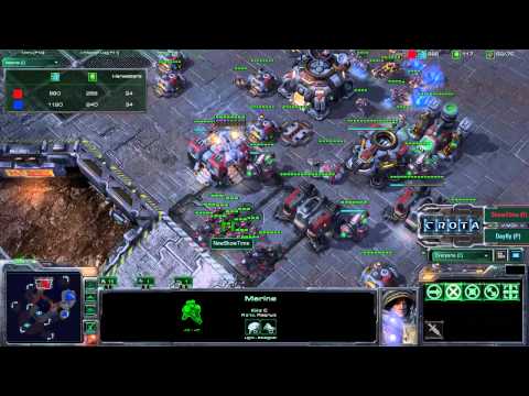 StarCraft 2 - Crota -  ShowTime (T) vs DayFly (P) on Scrap Station