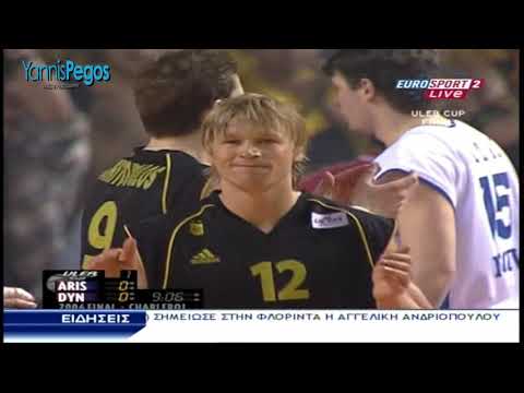 Dynamo Moscow - Aris  73-60  Final Uleb Cup - Charleroi  11/4/06  Eurosport