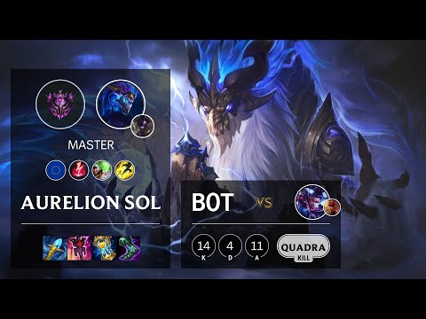 Aurelion Sol Bot vs Vayne - EUW Master Patch 10.23