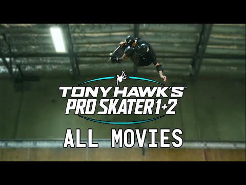 Tony Hawk's Pro Skater 1+2 - All Movies