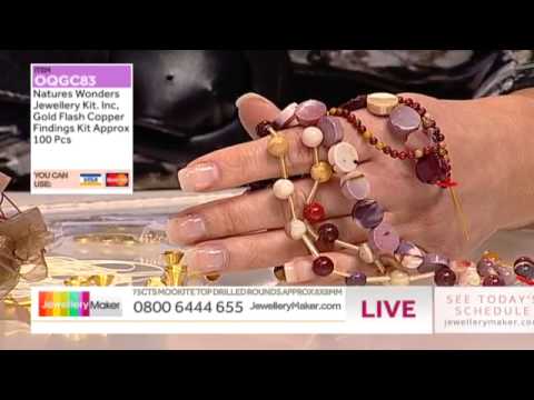 How to make Wirework Jewellery - JewelleryMaker LIVE 20/7/14