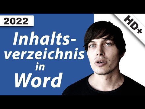 automatisches Word Inhaltsverzeichnis in 4 Minuten erstellen