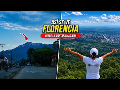 Así se ve Florencia #caquetá desde la montaña más alta que la rodea 