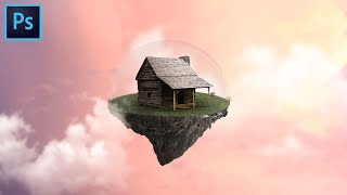Floating Island Manipulation Photoshop 2020 Tutorial