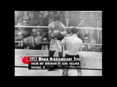 Sugar Ray Robinson vs Gene Fullmer II