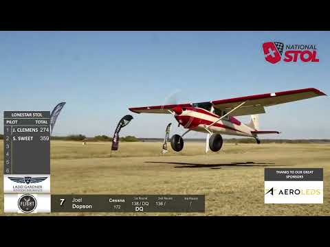 172 Taildragger's  best run at Lonestar STOL.