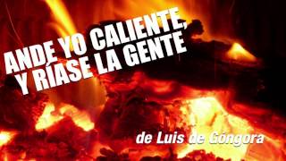 Ande yo caliente, y ríase la gente de Luis de Góngora | Audiolibro
