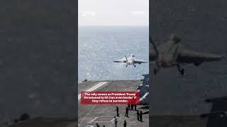 Demonstrators rally in Copley Square in support of US military intervention in Iran