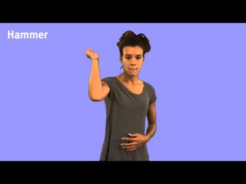How to Sign Hammer in BSL