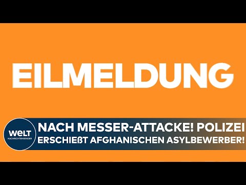 EILMELDUNG: Polizei erschießt afghanischen Asylbewerber nach Messer Attacke in Wangen!