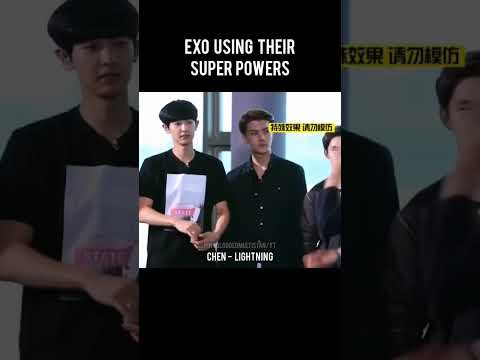 EXO using their super powers #exo #smtown #smcu