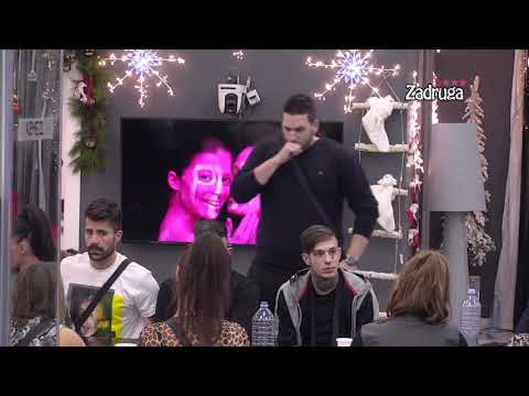 Zadruga 4 - Prvi nominovani zadrugar je Zola - 23.01.2021.