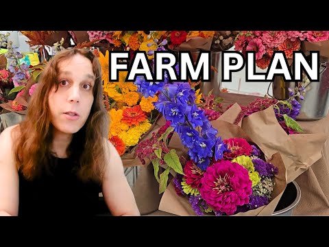 The FINAL Vision for Red Roof Flower Farm including David Austin Roses Update