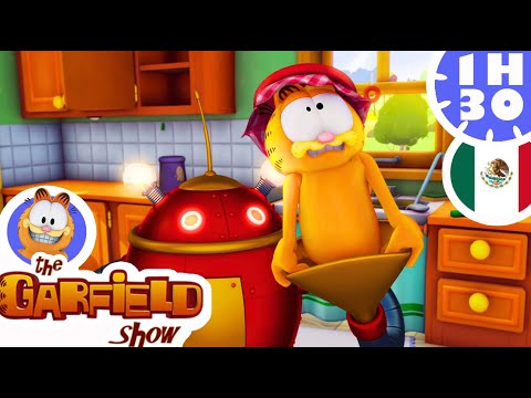 🤖 GARFIELD VS UN ROBOT 🤖 NUEVA COMPILACIÓN 2025 HD| EPISODIOS COMPLETOS