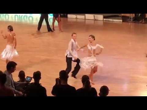 Taneční liga 2017 Brno LAT junior II - Borůvky