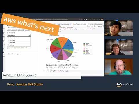 AWS What's Next ft. Amazon EMR Studio | AWS Events