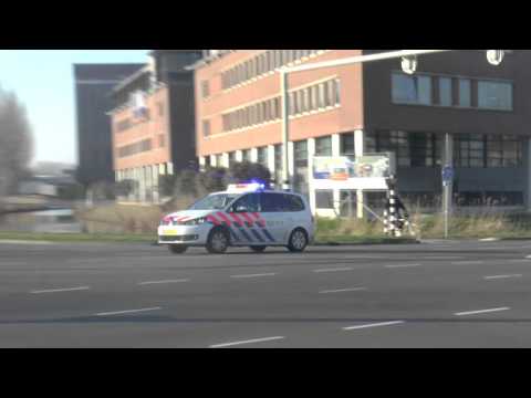 17-02-16 Prio 1 Politie naar Onbekende melding in Gouda.
