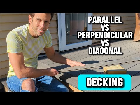 Deck Boards: Parallel vs Perpendicular vs Diagonal