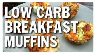EASY BODYBUILDING BREAKFAST:  EGG & VEGGIE MUFFINS (LOW-CARB)