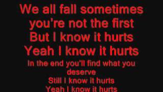 Alter Bridge - I Know It Hurts Lyrics