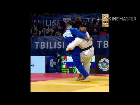 Judo TBILISI    POR  FONSECA J  vs  ITA  LOPORCHIO G    Round two