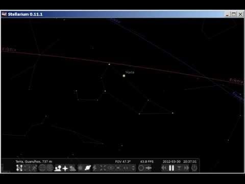 Movimento Retrógrado de Marte - FÍSICA
