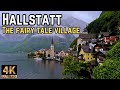 Hallstatt Rainy Day Relaxing Walking Tour Of The Fairy Tale Village Austria 4k Asmr